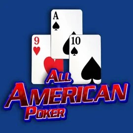 Logo of All American Poker from RTG (Reel Time Gaming) at CasinOK Casino