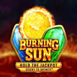 Logo of Burning Sun from Wazdan at CasinOK Casino