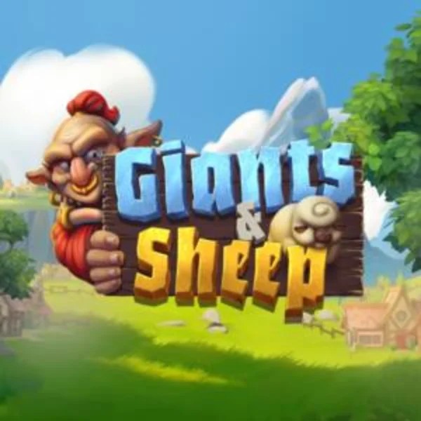 Giants and Sheep slot logo by Relax Gaming at CasinOK CasinoGiants and Sheep