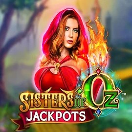 Sisters Of Oz Jackpots slot logo by Triple Edge Studios at CasinOK CasinoSisters Of Oz Jackpots