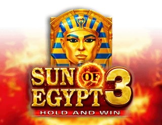 Sun of Egypt 3 logo by BNG at CasinOK CasinoSun of Egypt 3