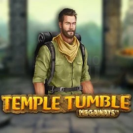 Logo of Temple Tumble Megaways from Relax Gaming at CasinOK Casino