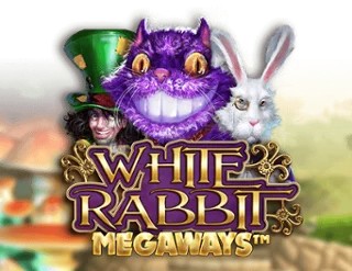 White Rabbit slot logo by Big Time Gaming at CasinOK CasinoWhite Rabbit