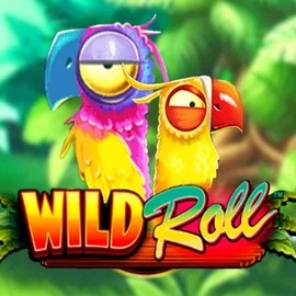 Wild Roll slot logo by Playtech at CasinOK CasinoWild Roll